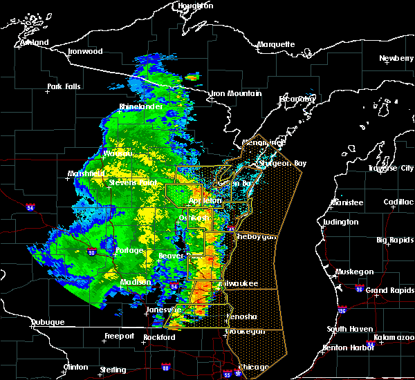 Interactive Hail Maps Hail Map for Chilton, WI
