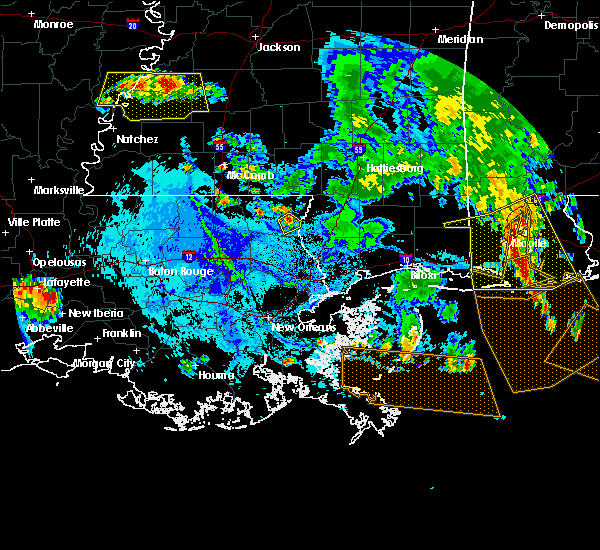 Interactive Hail Maps Hail Map for Pointe a la Hache, LA