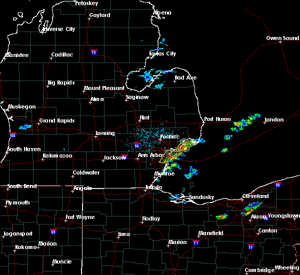 Interactive Hail Maps Hail Map for St. Clair Shores, MI