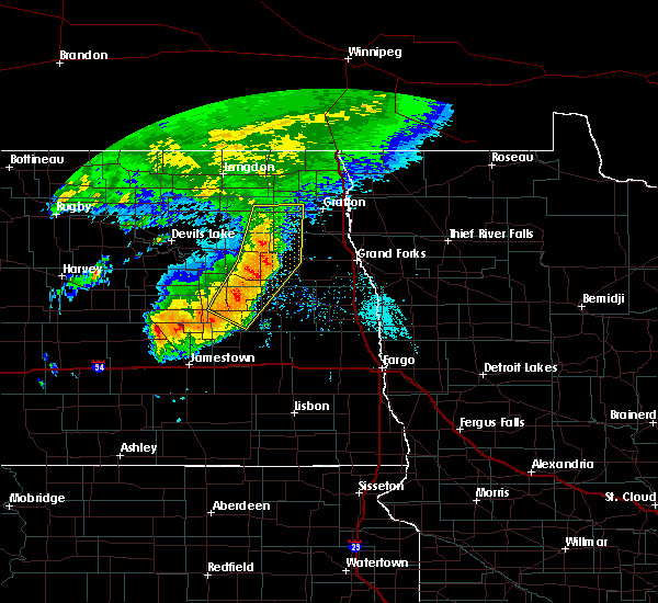 Interactive Hail Maps Hail Map for Fordville, ND