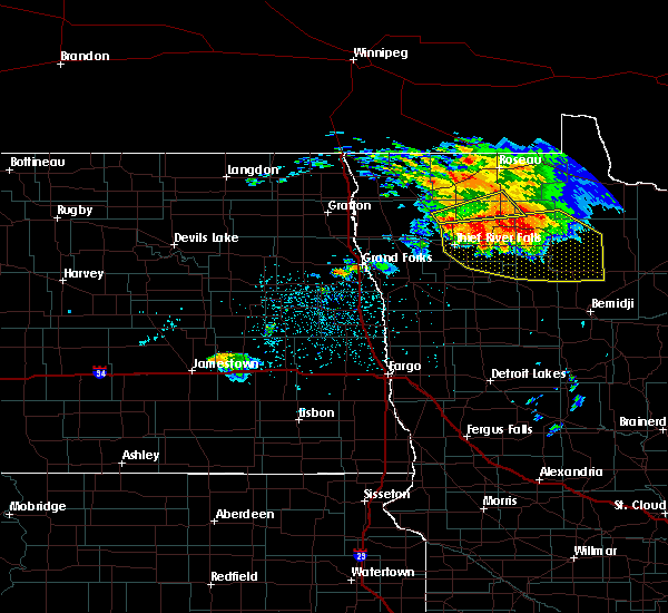 Interactive Hail Maps Hail Map for Thief River Falls, MN
