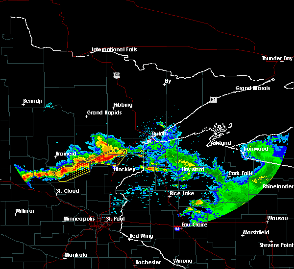 Interactive Hail Maps Hail Map for Finlayson, MN