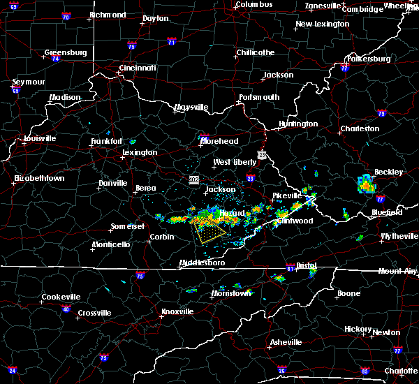 Interactive Hail Maps Hail Map for Hyden, KY