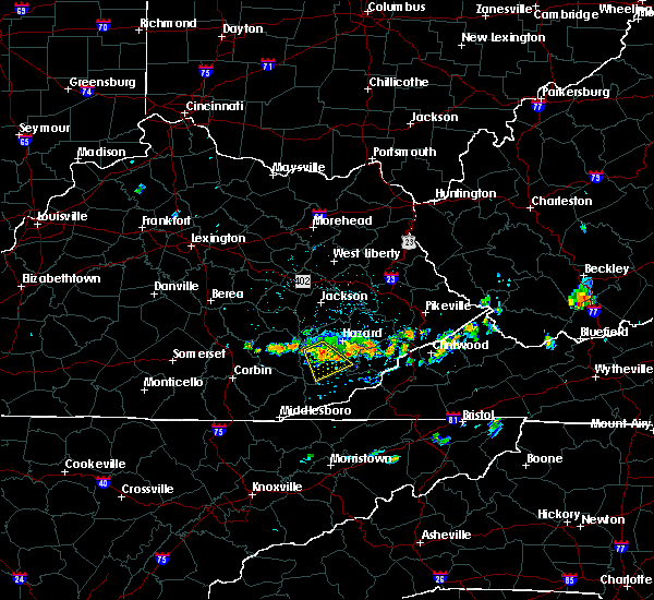 Interactive Hail Maps Hail Map for Hyden, KY