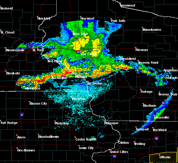Interactive Hail Maps Hail Map for Harmony, MN