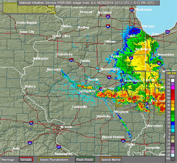 Interactive Hail Maps Hail Map for Oakland, IL