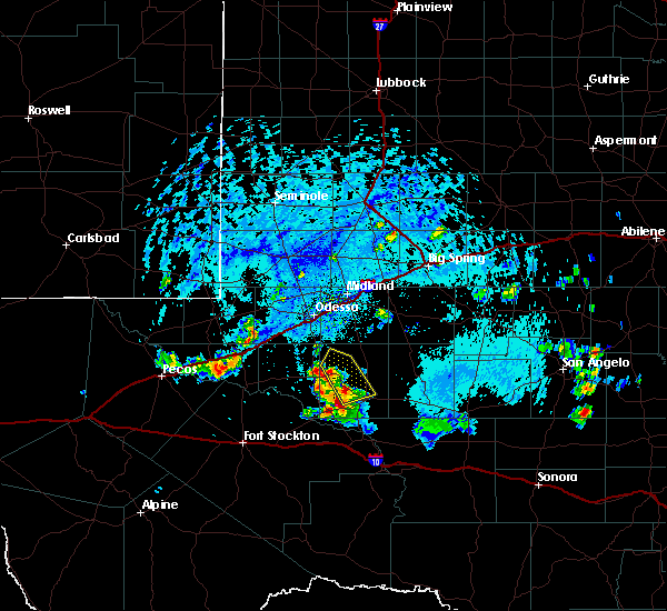 Interactive Hail Maps Hail Map for McCamey, TX