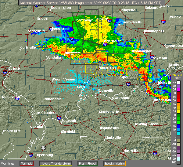Interactive Hail Maps Hail Map for Hymera, IN