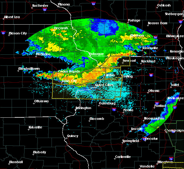 Interactive Hail Maps Hail Map for Iowa City, IA