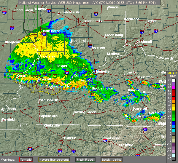 Interactive Hail Maps Hail Map for Caneyville, KY