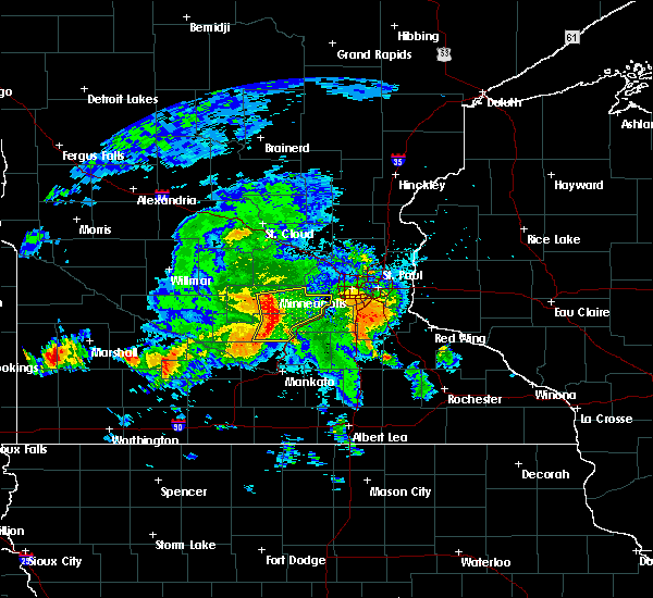 Interactive Hail Maps Hail Map for Norwood Young America, MN
