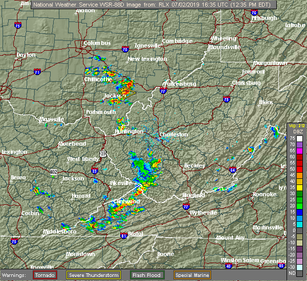 Interactive Hail Maps Hail Map for Albany, OH