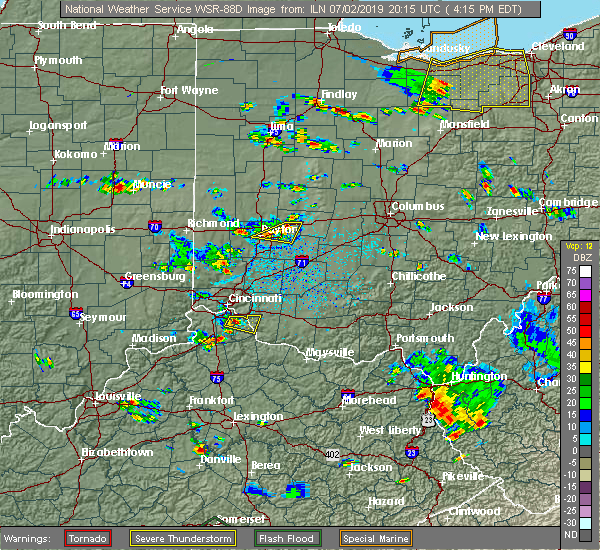 Interactive Hail Maps Hail Map for Kenton, OH