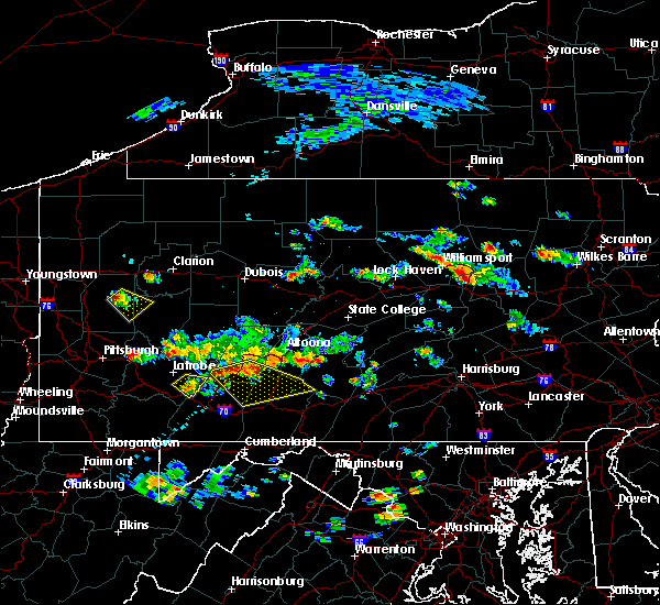 Interactive Hail Maps Hail Map for Johnstown, PA