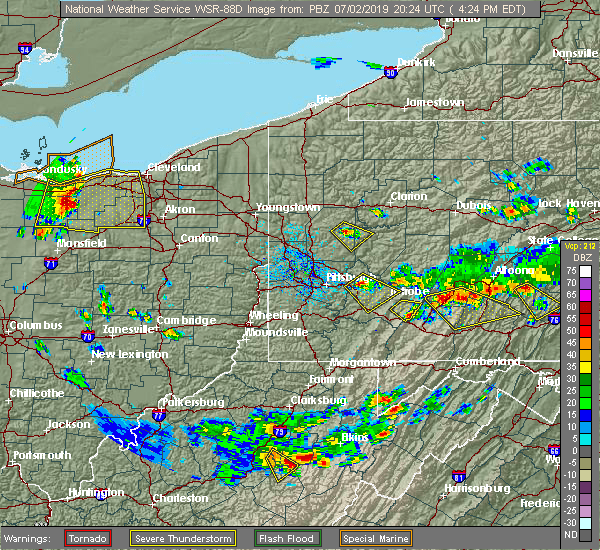 Interactive Hail Maps Hail Map for Ligonier, PA