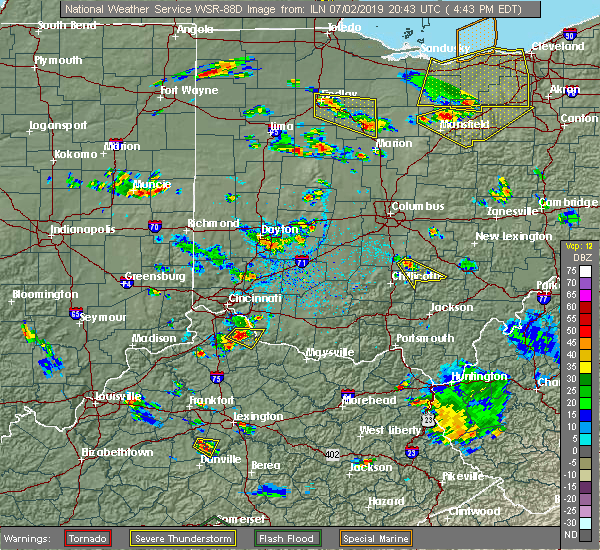 Interactive Hail Maps Hail Map for Laurelville, OH