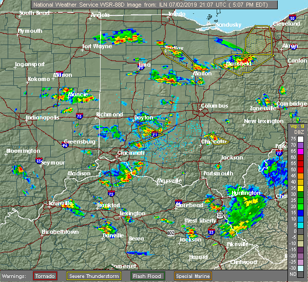 Interactive Hail Maps Hail Map for Plain City, OH