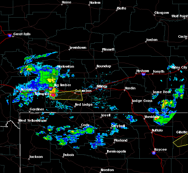 Interactive Hail Maps Hail Map for Columbus, MT