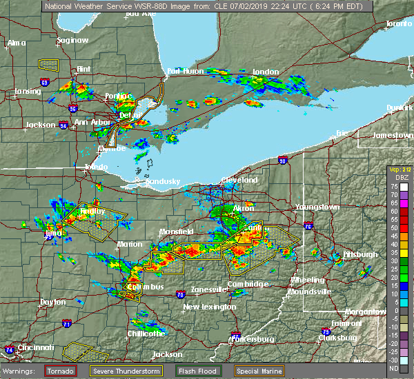 Interactive Hail Maps Hail Map for Findlay, OH