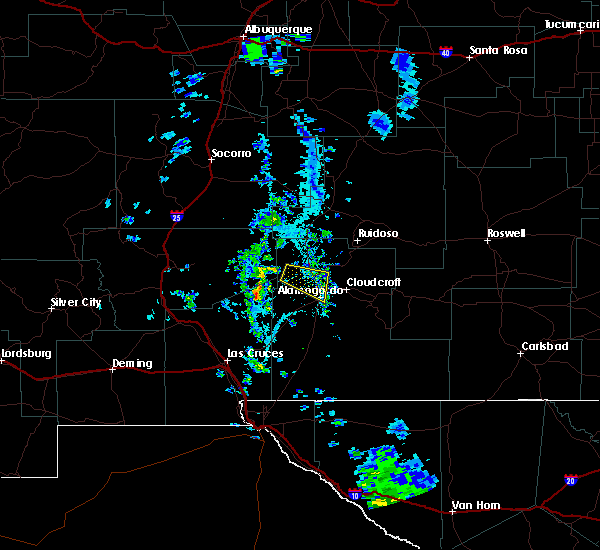 Alamogordo Annual Weather Map Interactive Hail Maps Hail Map for Alamogordo, NM