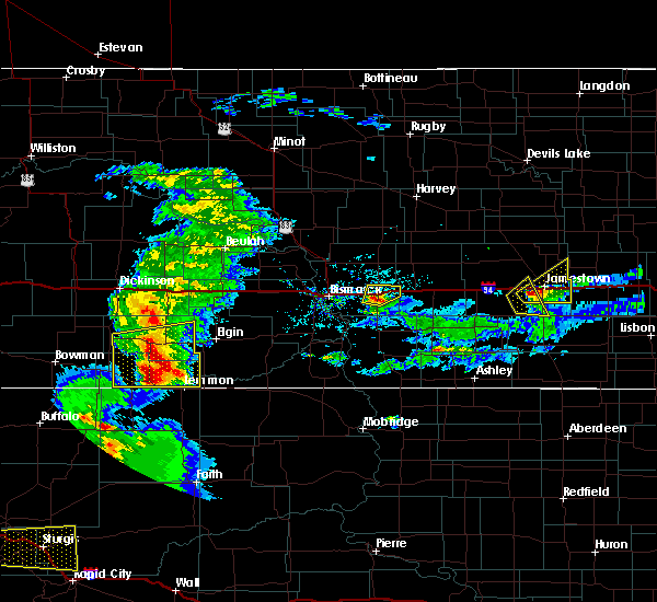 Interactive Hail Maps Hail Map for Hettinger, ND