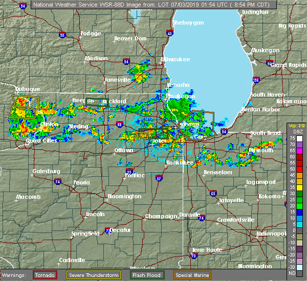 Interactive Hail Maps Hail Map for Naperville, IL
