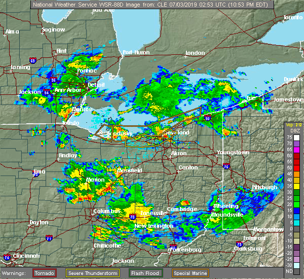 Interactive Hail Maps Hail Map for Broadview Heights, OH