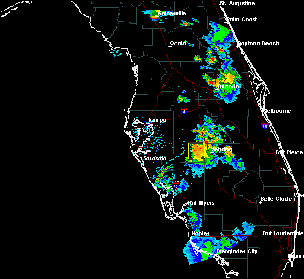 Interactive Hail Maps Hail Map for Wauchula, FL