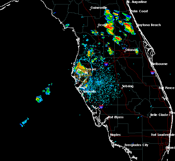 Interactive Hail Maps Hail Map for Odessa, FL
