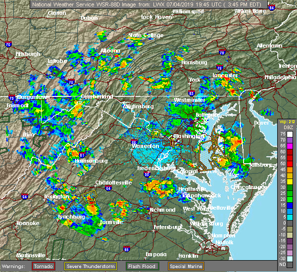 Interactive Hail Maps Hail Map for Broadway, VA