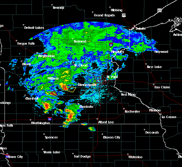 Interactive Hail Maps Hail Map for Brownton, MN