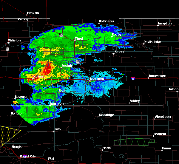 Interactive Hail Maps Hail Map for Dodge, ND