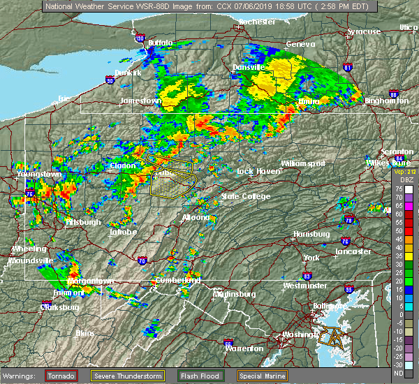 Interactive Hail Maps Hail Map for Bigler, PA