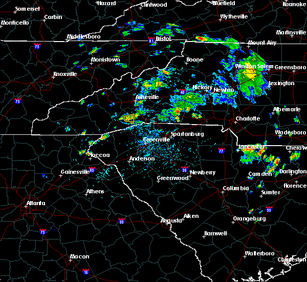 Interactive Hail Maps Hail Map for Brevard, NC