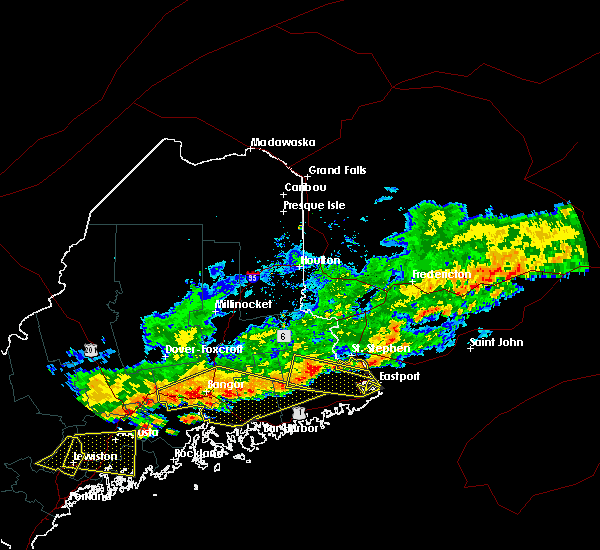 Interactive Hail Maps Hail Map for Calais, ME