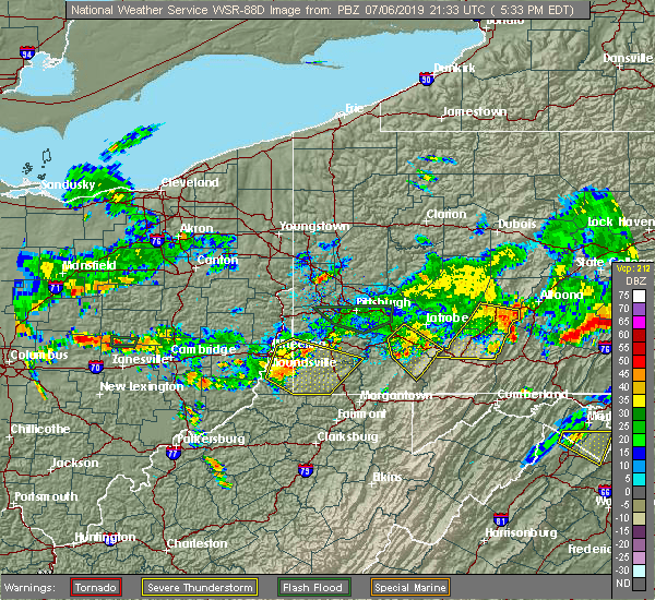 Interactive Hail Maps Hail Map for West Waynesburg, PA