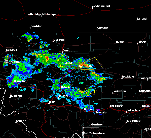 Interactive Hail Maps Hail Map for White Sulphur Springs, MT