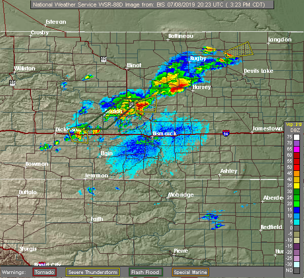 Interactive Hail Maps Hail Map for Turtle Lake, ND