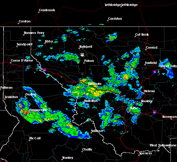 Interactive Hail Maps Hail Map for Grangeville, ID