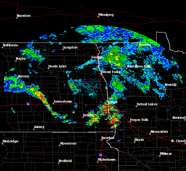 Interactive Hail Maps Hail Map for Fargo, ND