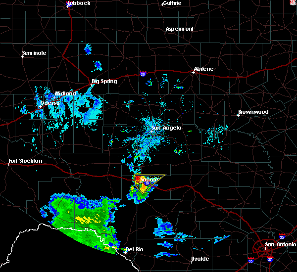 Interactive Hail Maps Hail Map for Sonora, TX