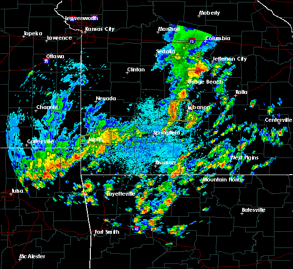 Interactive Hail Maps Hail Map for Lebanon, MO