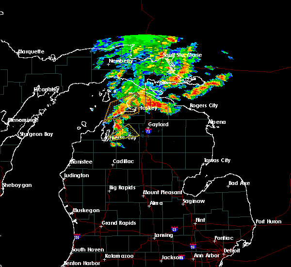 Interactive Hail Maps Hail Map for Bellaire, MI