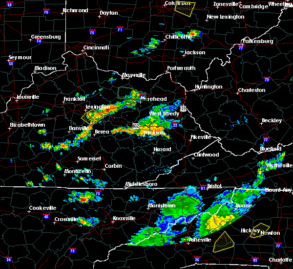 Interactive Hail Maps Hail Map for Winchester, KY