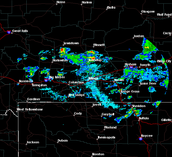 Interactive Hail Maps Hail Map for Lewistown, MT