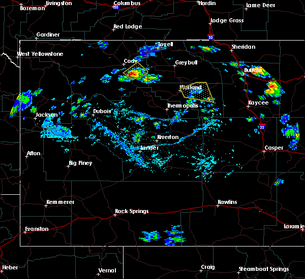 Interactive Hail Maps Hail Map for Ten Sleep, WY