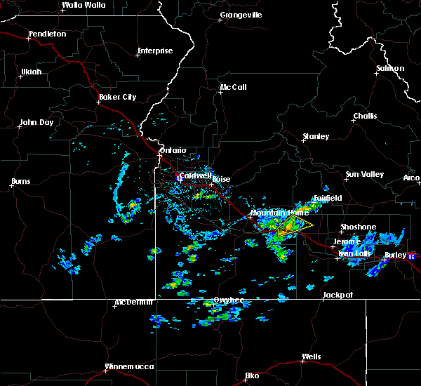 Interactive Hail Maps Hail Map for Glenns Ferry, ID