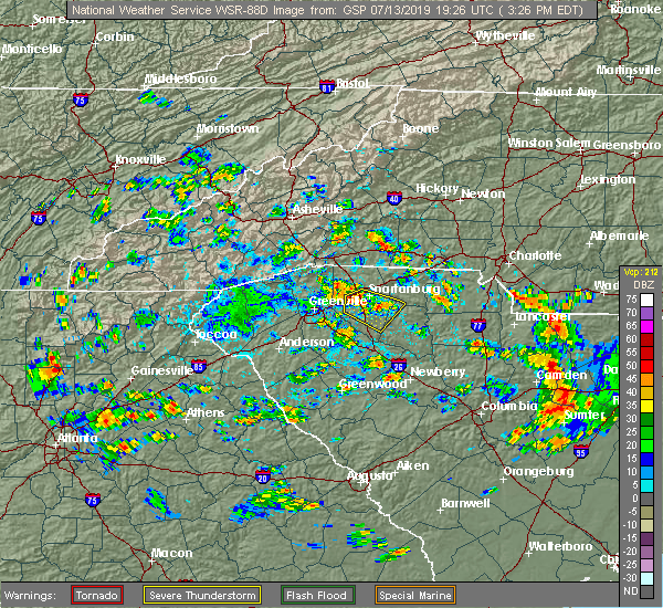 Interactive Hail Maps Hail Map for Spartanburg, SC