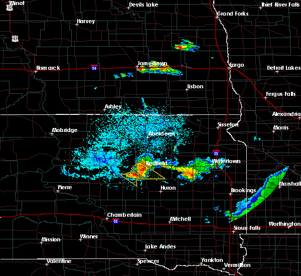 Interactive Hail Maps Hail Map for Tulare, SD