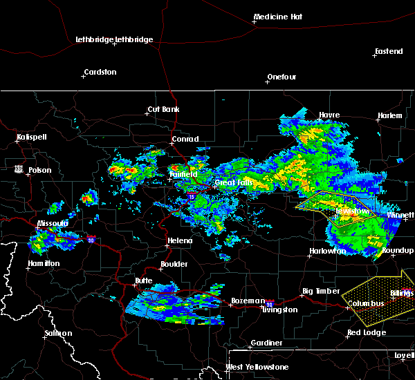 Interactive Hail Maps Hail Map for Lewistown, MT